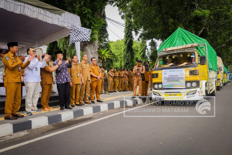 Cadangan Pangan Pemerintah Kota Mataram Resmi Diluncurkan